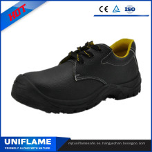 Zapatos de seguridad Uppper de cuero repujado clásicos simples Ufb55.1